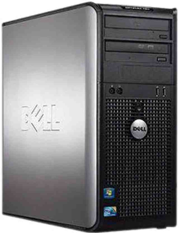 Optiplex 380MT DC-E5300/4GB/160GB/DRW/HD3450/W7P