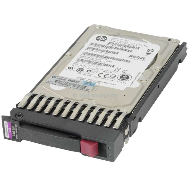 HP 146GB 15K 3G 2.5" SAS DUAL PORT HARD DRIVE NEW BULK  418375-002