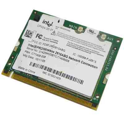 HP INTEL 2915 WLAN MINI PCI 802.11A/B/G