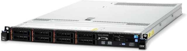 Сервер Lenovo System x3550 M4 1xE5-2680v2 1x8Gb 2.5" SAS/SATA M5110 1GB fl 1x750W + ROKW2012DC (7914L3G)