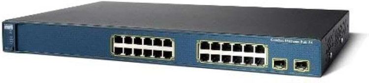 Cisco Catalyst Ethernet Switch 3560 24 10/100/1000T PoE + 4 SFP Standard Image