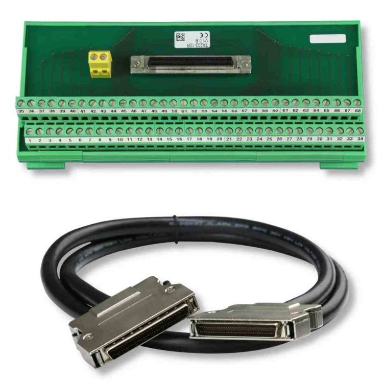 3 Device HD-68 SCSI Cable Kit with