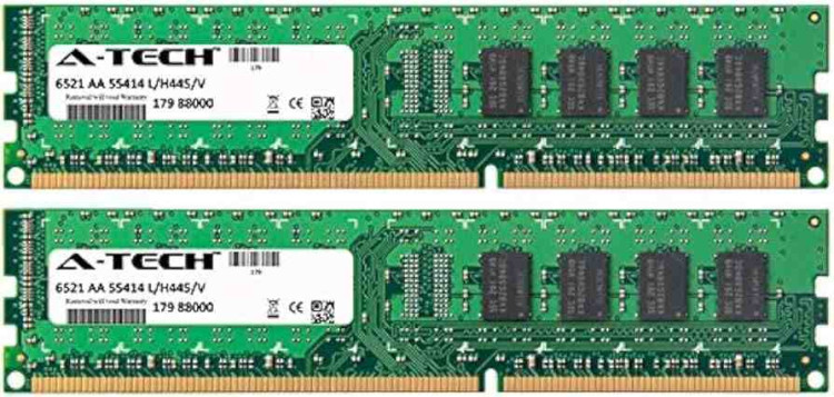 16GB (2x8GB) Memory DIMMs