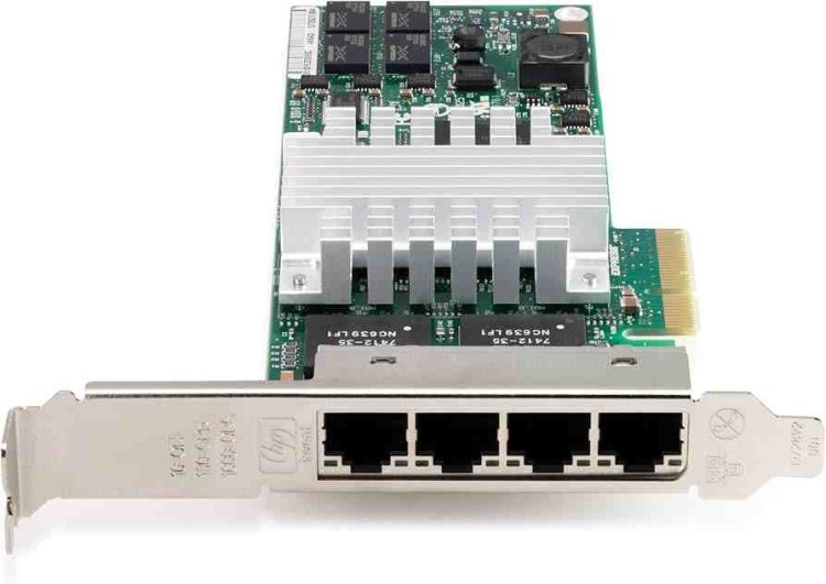 D72527-003 HP NC364T Quad Port Server Adapter PCI-E LP D72527-003 HP NC364T Quad Port Server Adapter PCI-E LP