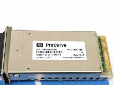 HP PROCURVE 10GBE X2-SC LR OPTIC TRANSCEIVER RMKT NEW BULK J8437A HP PROCURVE 10GBE X2-SC LR OPTIC TRANSCEIVER RMKT NEW BULK J8437A