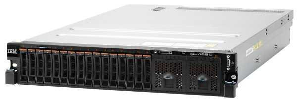 Сервер Lenovo System x3650 M4 1xE5-2670v2 1x8Gb 2.5" SAS/SATA M5110e IBM (7915J3G)
