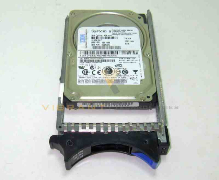 IBM 73Gb 10K 2,5'' SAS HS HDD RoHs IBM 73Gb 10K 2,5'' SAS HS HDD RoHs
