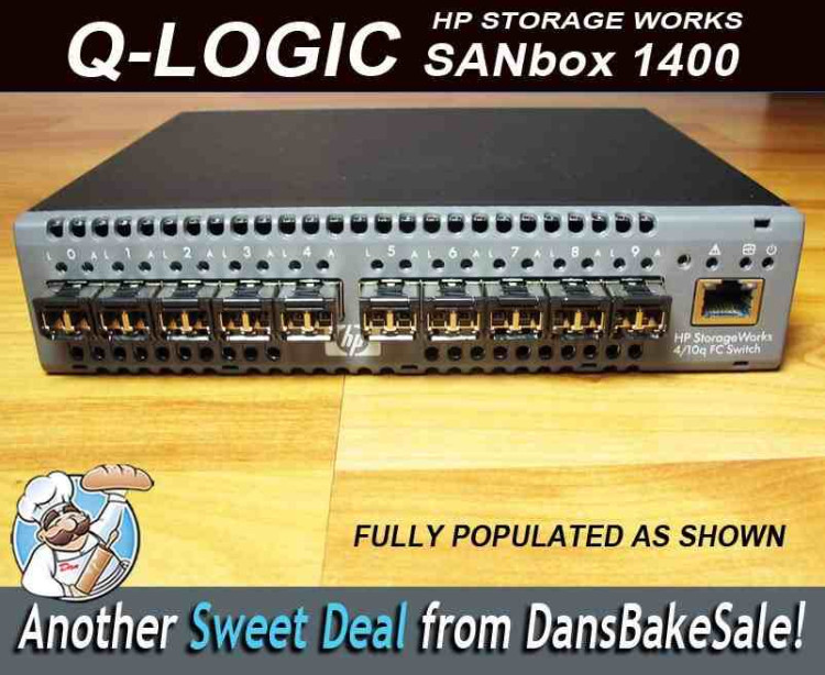 Qlogic Rackkit for SANbox 1400 (2 Switch) Qlogic Rackkit for SANbox 1400 (2 Switch)