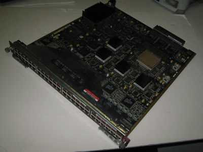 CISCO CATALYST WS-X6248-RJ45, 48-PORT 10/100 FAST ETHERNET SWITCHING MODULE