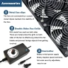 Вентилятор серверный 120mm 3000RPM 12V/220V для шасси и радиаторов
