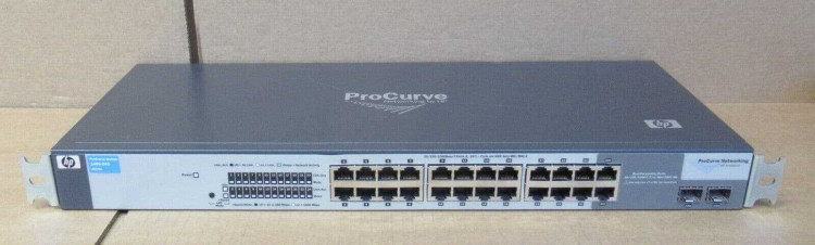 HP PROCURVE 1400-24G, 24 PORT 10/100/1000 WITH 2 MINI-GBIC REFURB J9078A HP PROCURVE 1400-24G, 24 PORT 10/100/1000 WITH 2 MINI-GBIC REFURB J9078A