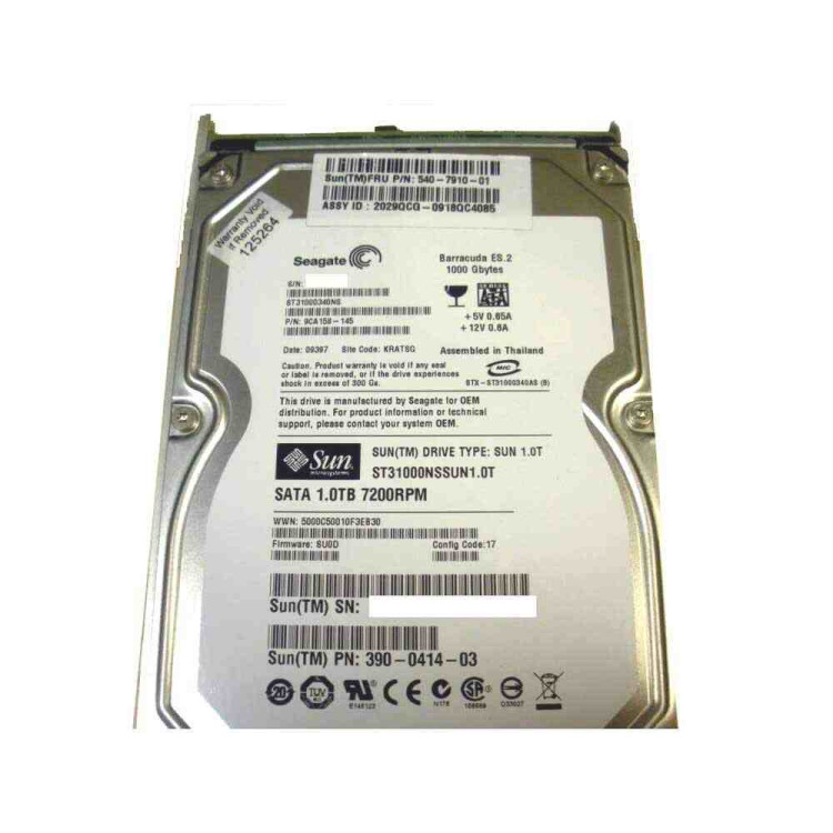 Int Disk 1TB 7.2K SATA HD