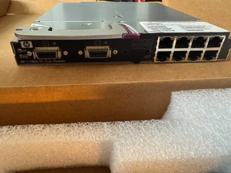 HP BLc 1/10Gb VC-Enet Module Opt Kit Virtual Connect for Ethernet HP BLc 1/10Gb VC-Enet Module Opt Kit Virtual Connect for Ethernet