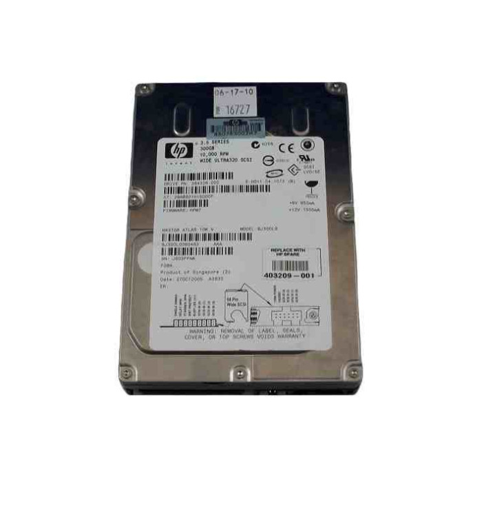 364326-001 HP 300GB 10K ULTRA 320 68 PIN Universal NON Hot Swap Hard Drive 364326-001 HP 300GB 10K ULTRA 320 68 PIN Universal NON Hot Swap Hard Drive