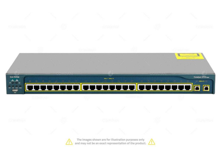CATALYST 2950 24X W/2