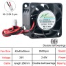 Вентилятор серверный ACP4028 40mm осевой DC5V/12V/24V для 1U 2U Вентилятор серверный ACP4028 40mm осевой DC5V/12V/24V для 1U 2U