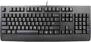 Lenovo Preferred Keyboard Black USB Polish