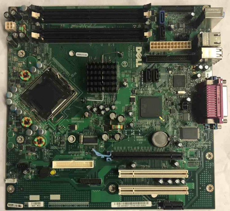 DELL GX620 MINITOWER MOTHERBOARD