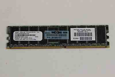 300699-001 HP 256MB (1 X 256MB) PC2100 DDR ECC MODULE