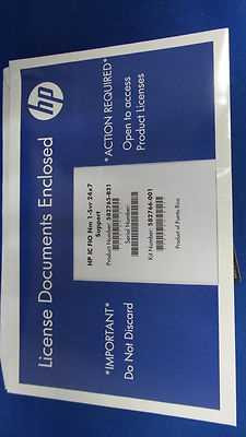 HP Insight Pwr Mgr Nm 1-Svr 24x7 Support No Media + Carepack