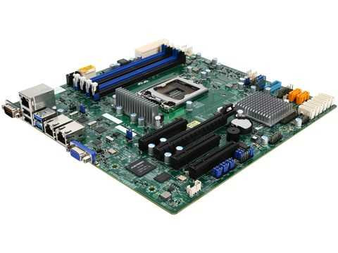 Материнская Плата SuperMicro MBD-X11SSM-F-O Soc-1151 iC236 mATX 4xDDR4 8xSATA3 SATA RAID i210AT 2хGgbEth Ret