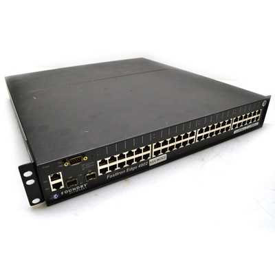 FASTIRON EDGE SWITCH 4802, LAYER 2, 48 PORTS 10/100 FASTIRON EDGE SWITCH 4802, LAYER 2, 48 PORTS 10/100