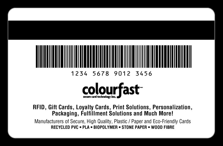 Bar Code Card for IP1570