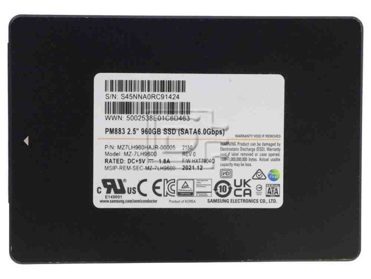 Samsung MZWLL960HAJR-00007