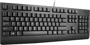 Lenovo Preferred Keyboard Black USB Portugese