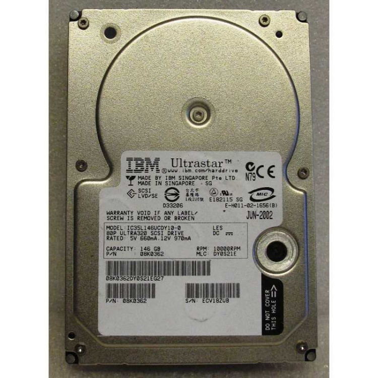 IBM 72.8GB 10K SAS 2.5" HS HARD DRIVE NEW BULK 43W7537 IBM 72.8GB 10K SAS 2.5" HS HARD DRIVE NEW BULK 43W7537
