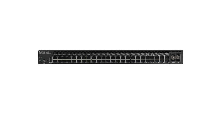 Коммутатор Lenovo Rackswitch G8052 (Rear to FRT) Switch - 48 ports - L3 - managed - stackable (7159G52)