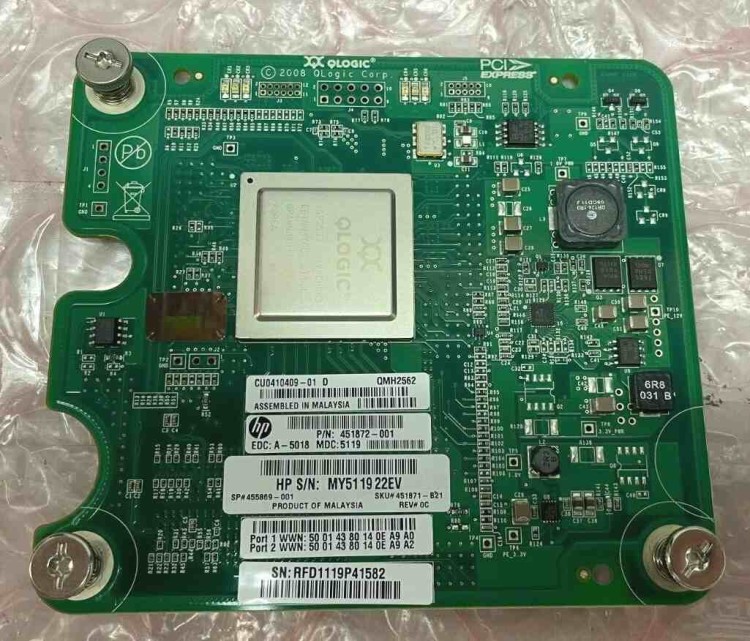 451872-001 HP 8GB Dual Port Adapter for Blade Servers