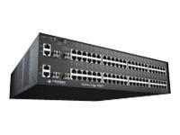 FastIron Edge Switch 9604, Layer 2 Switch 96 Ports 10/100, 4 port 1000B-TX, 4 ports 1000B-X (mini-GBIC)