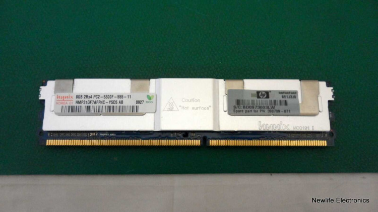 HP 8GB FBD PC2-5300 (1 X 8GB) ECC DDR2 MEMORY NEW BULK 416474-001