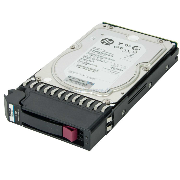 HP P2000 3TB 7200RPM 6G SAS 3.5" MDL HARD DRIVE QK703A