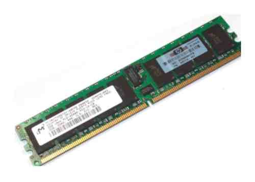 CLEAN PULLS 345114-551 HP 2GB (1 X 2GB) PC3200 DDR2 DUAL RANK ECC MODULE