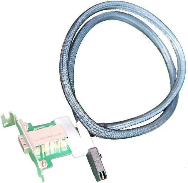 Кабель SuperMicro CBL-0351L-LP Low Profile Bracket. 85CM 1-PORT EXT IPASS TO INT IPASS, LP (CBL-0351L-LP)