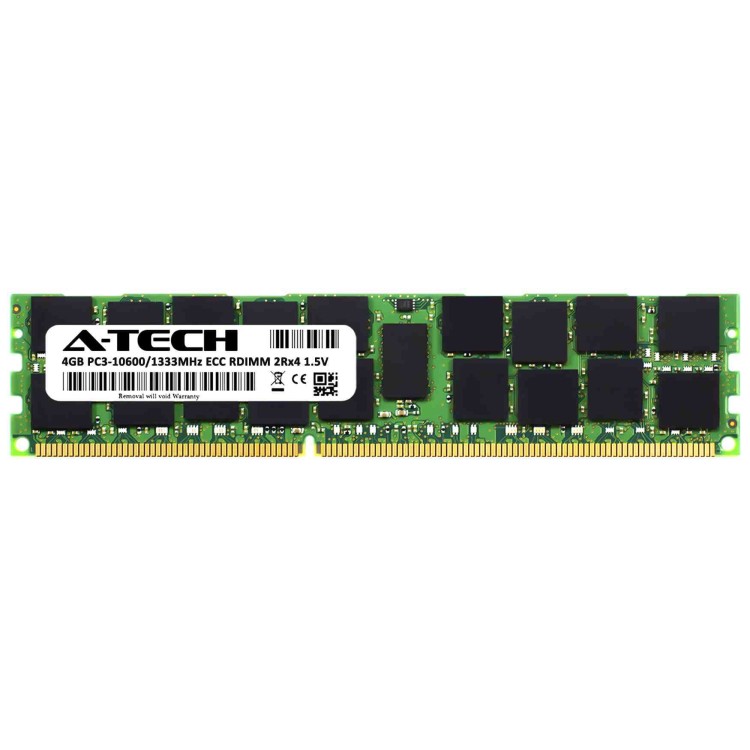 500203-561 4GB (1x4GB) 2Rx4 PC3-10600R-9 DDR3 MODULE