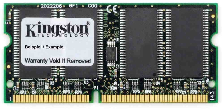 128MB PC133 SDRAM SODIMM