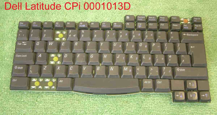 2ND USER LATITUDE CPI KEYBOARD