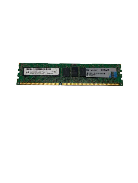 HP 4GB (1 X 4GB) PC3-10600R-9KIT SINGLE RANK MEMORY NEW BULK 591750-171