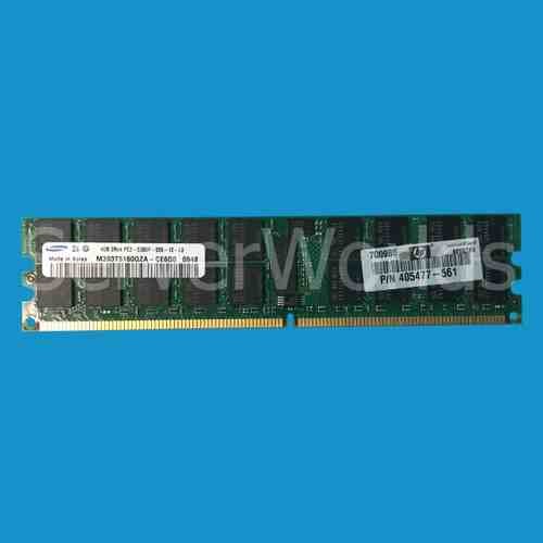 CLEAN PULLS 405477-561 HP 4GB (1 X 4GB) PC2-5300P DDR2 MEMORY MODULE CLEAN PULLS 405477-561 HP 4GB (1 X 4GB) PC2-5300P DDR2 MEMORY MODULE