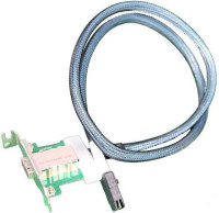 Кабель SuperMicro CBL-0351L Full Profile Bracket. 85CM 1-PORT EXT IPASS TO INT IPASS (CBL-0351L)