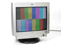 17" V7550 CRT Monitor 16.0" via Flat