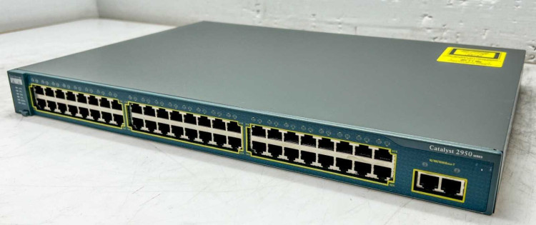 CATALYST 2950 48 PORT 10/100 + 2 10/100/1000B-T UPLINKS, STANDARD IMAGE CATALYST 2950 48 PORT 10/100 + 2 10/100/1000B-T UPLINKS, STANDARD IMAGE
