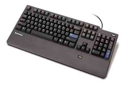 Lenovo Preferred Keyboard Black USB Swiss