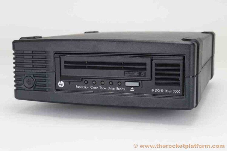 HP Compaq StorageWorks LTO-5 Ultrium 3000 SAS External Tape Drive 3TB HP Compaq StorageWorks LTO-5 Ultrium 3000 SAS External Tape Drive 3TB