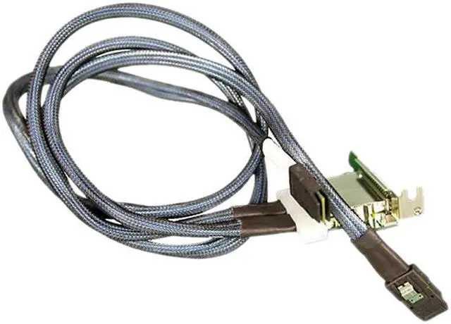Кабель SuperMicro CBL-0352L-LP Low Profile Bracket. 85CM 2-PORT EXT IPASS TO INT IPASS, LP (CBL-0352L-LP)