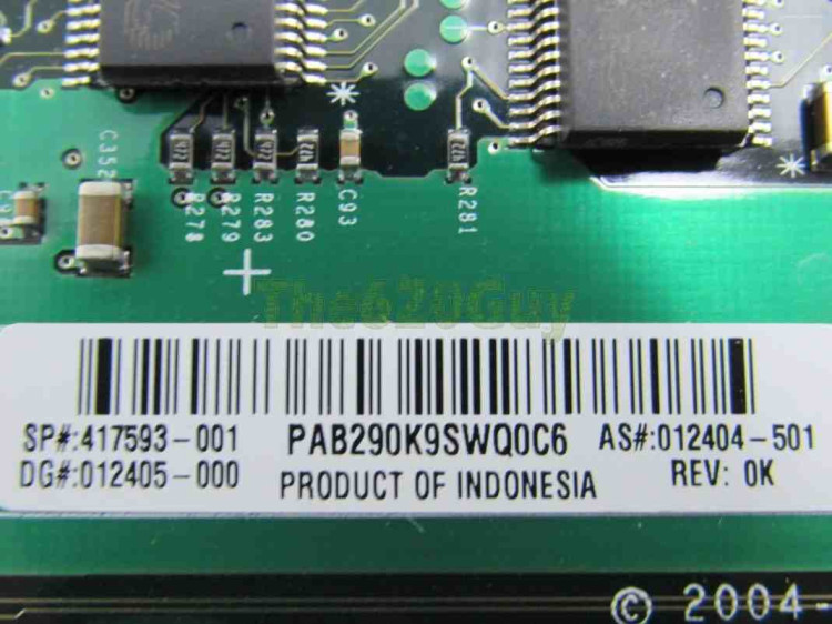 012405-000 HP I/O BOARD WITH TRAY FOR MSA50