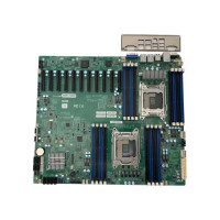 Материнская плата SuperMicro MBD-X9DRX+-F-O Socket-2011 Intel C602 DDR3 Proprietary 2xRJ45 Gigabit Ethernet SATA3 VGA